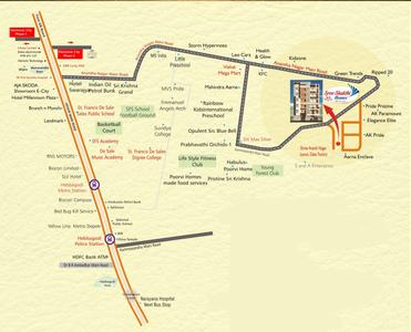 Project Image of 1270.0 - 1380.0 Sq.ft 3 BHK Apartment for buy in Sree Shakti Homes