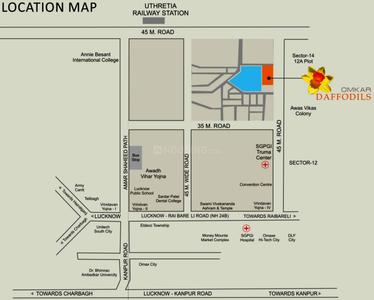 Project Image of 850.0 - 1740.0 Sq.ft 2 BHK Apartment for buy in Omkar Daffodils