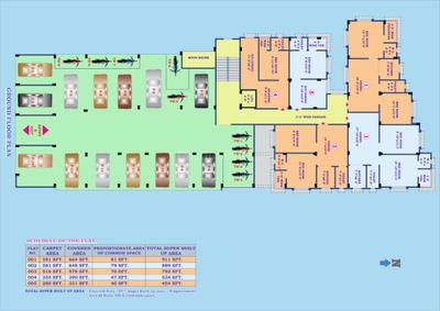 Project Image of 454.0 - 1165.0 Sq.ft 1 BHK Apartment for buy in Temple View Residency