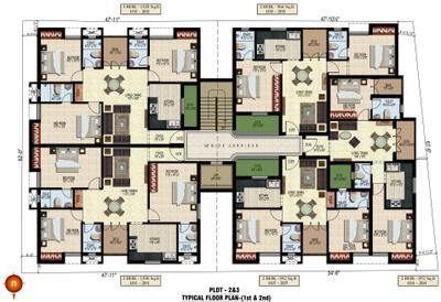 Project Image of 495.0 - 1579.0 Sq.ft 2 BHK Apartment for buy in Green Mulberry