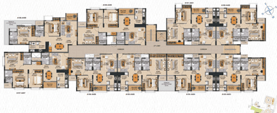 Project Image of 1166 Sq.ft 2 BHK Apartment / Flat for sale in Thazhambur for Rs. 8000000