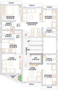 Project Image of 1000 Sq.ft 2 BHK Apartment / Flat for sale in Vile Parle East for Rs. 38000000