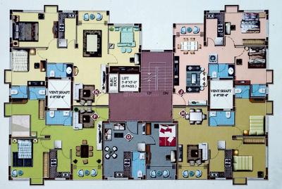 Project Image of 546.0 - 1431.0 Sq.ft 1 BHK Apartment for buy in Griham Apartment