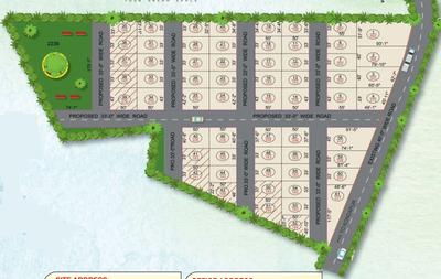 Project Image of 1647.0 - 2151.0 Sq.ft Residential Plot Plot for buy in Bhuvisri Nature City