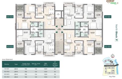 Project Image of 1309.0 - 1696.0 Sq.ft 2 BHK Apartment for buy in Ashray Vihar Phase II