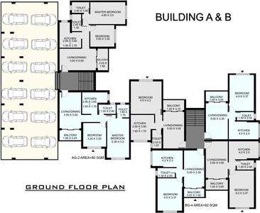 Project Image of 409.67 - 623.66 Sq.ft 1 BHK Apartment for buy in Prabhu Wisteria