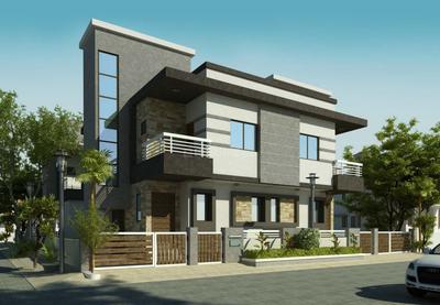 Project Image of 1456.0 - 1665.0 Sq.ft 3 BHK Villa for buy in Shreeji Tirth 1 and 2 Duplex