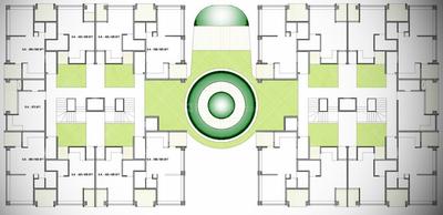 Project Image of 194.0 - 409.0 Sq.ft 1 RK Apartment for buy in Shree Vishnu Crossing Greens The Residences