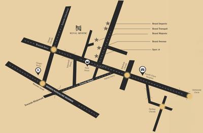 Project Image of 676.0 - 701.0 Sq.ft 2 BHK Apartment for buy in Five Star Royal Mystic