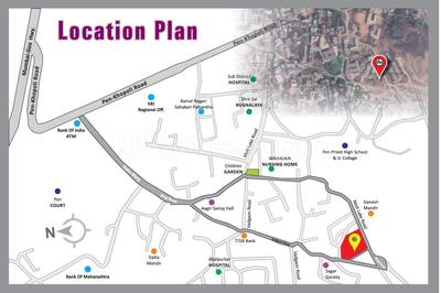 K N Sky Villas A Wing Location Plan 1