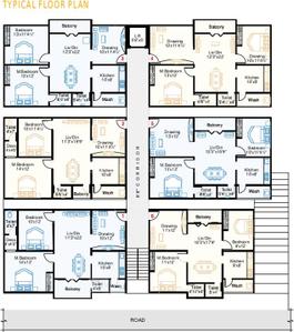 Project Image of 1080.0 - 1125.0 Sq.ft 2 BHK Apartment for buy in Aakriti Saptagiri Tower