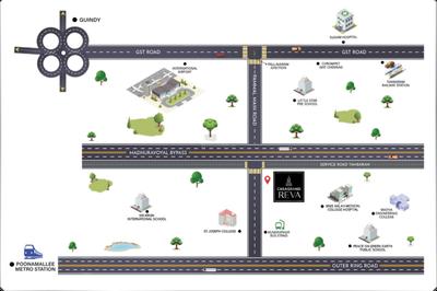 Project Image of 1168.0 - 2522.0 Sq.ft 2 BHK Apartment for buy in Casagrand Reva