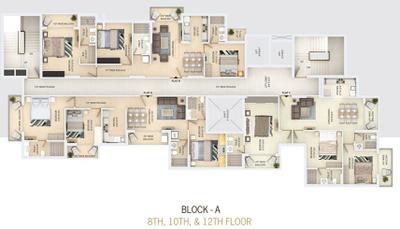 Project Image of 2463 Sq.ft 4 BHK Apartment / Flat for sale in Gandhi Nagar for Rs. 18472500