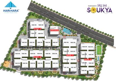 Project Image of 1226.0 - 2053.0 Sq.ft 2 BHK Apartment for buy in Sri Sai Soukya