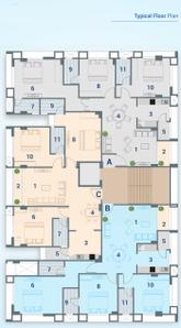 Project Image of 858.21 - 879.41 Sq.ft 3 BHK Apartment for buy in Artline Sapphire Residency