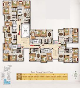 Project Image of 1067.0 - 1866.0 Sq.ft 2 BHK Apartment for buy in SandeepG Mayfair Utsav
