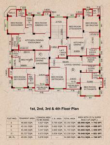 Project Image of 688.0 - 851.0 Sq.ft 2 BHK Apartment for buy in Parul Bhavan