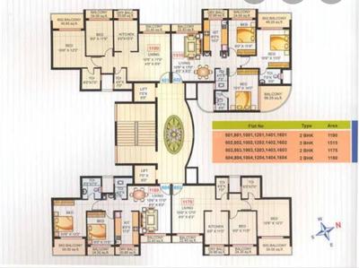 Project Image of 1150 Sq.ft 2 BHK Apartment / Flat for sale in Kharghar for Rs. 16000000