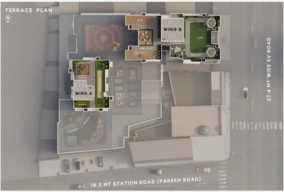 Project Image of 423.78 - 672.21 Sq.ft 1 BHK Apartment for buy in United Prabhu Plaza