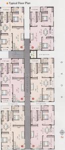 Project Image of 1045.0 - 1060.0 Sq.ft 2 BHK Apartment for buy in Lahari Satish Paradise