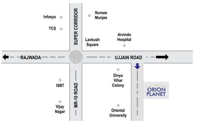 Project Image of 887 Sq.ft 2 BHK Apartment / Flat for sale in Jakhya for Rs. 4967200