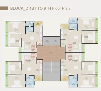 Project Image of 572.64 - 789.53 Sq.ft 2 BHK Apartment for buy in Gajanand Bhagvat Enclave
