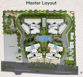 Project Image of 710.42 - 1046.91 Sq.ft 2 BHK Apartment for buy in Mahindra Nestalgia