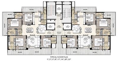 Project Image of 0.0 - 3500.0 Sq.ft 4 BHK Apartment for buy in Mapsko The Icon 79