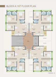 Project Image of 572.64 - 789.53 Sq.ft 2 BHK Apartment for buy in Gajanand Bhagvat Enclave