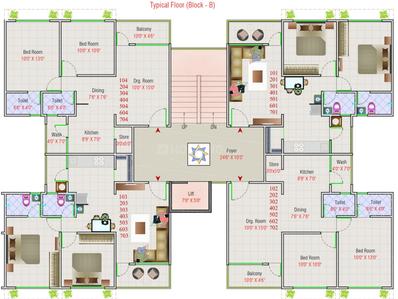 Project Image of 1350 Sq.ft 2 BHK Builder Floor for sale in New Maninagar for Rs. 5200000