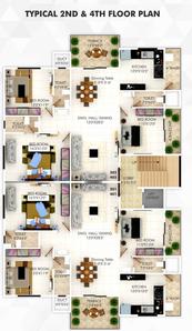 Project Image of 0.0 - 1115.14 Sq.ft 3 BHK Apartment for buy in RL Tridal Park Villa