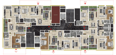 Project Image of 1115.03 - 1325.47 Sq.ft 3 BHK Apartment for buy in Ellanza Zenistry B