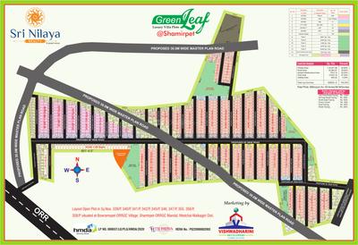 Kaythri Green Leaf Layout Plan 1