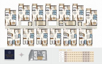 Project Image of 1244 Sq.ft 3 BHK Apartment / Flat for sale in Whitefield for Rs. 14000000