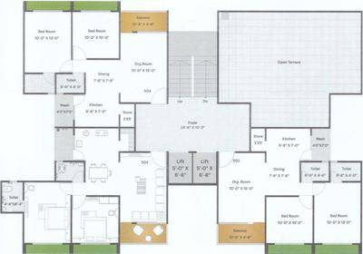 Project Image of 606.0 - 811.0 Sq.ft 2 BHK Apartment for buy in Sai Krishna Icon