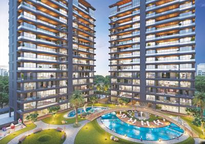 Project Image of 2098.0 - 2131.0 Sq.ft 4 BHK Apartment for buy in Courtyard Trilogy