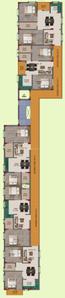 Project Image of 875.0 - 1053.0 Sq.ft 2 BHK Apartment for buy in MS Royal Residency