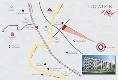 Project Image of 233.15 - 492.77 Sq.ft 1 RK Apartment for buy in Om Signature