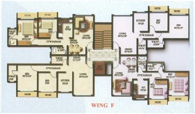 Project Image of 615.0 - 886.0 Sq.ft 1 BHK Apartment for buy in Sagar Sky Height