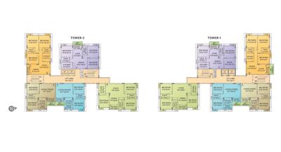 Project Image of 633.0 - 951.0 Sq.ft 2 BHK Apartment for buy in Balasaria Ambika Icon