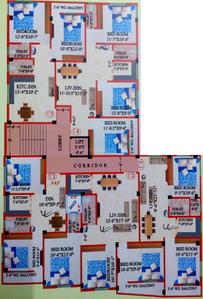 Project Image of 601.0 - 1115.0 Sq.ft 2 BHK Apartment for buy in M A H Jai Ganesh Apartment 3