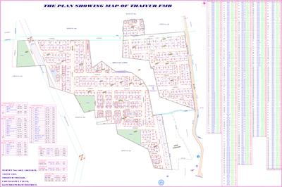 Terraprops Serenity Villa Plots Layout Plan 1