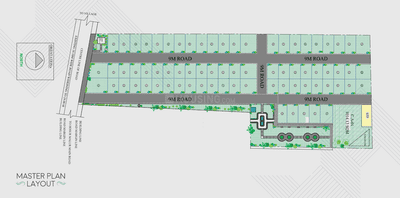 Project Image of 1199.21 - 2427.91 Sq.ft Residential Plot Plot for buy in Bright Temple Bells II