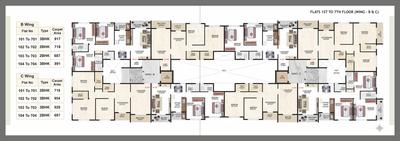 Project Image of 624.31 - 855.84 Sq.ft 2 BHK Apartment for buy in Shree Omkar Avenue