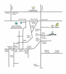 Project Image of 567.0 - 638.0 Sq.ft 2 BHK Apartment for buy in ARV Ganga Kingston Building G