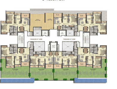 Project Image of 470.0 - 1100.0 Sq.ft 1 BHK Apartment for buy in Swaminarayan City Phase 1A