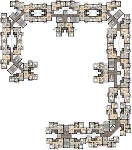 Project Image of 461.0 - 471.0 Sq.ft 2 BHK Apartment for buy in Space India World Building No 1 G Wing