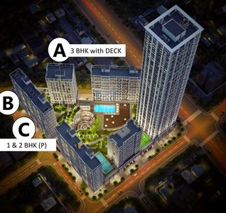 Project Image of 402.68 - 560.8 Sq.ft 1 BHK Apartment for buy in S D Aubburn Wing C