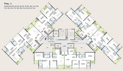 Project Image of 1428 Sq.ft 3 BHK Apartment / Flat for sale in Mundhwa for Rs. 16200000