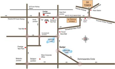 Project Image of 950.0 - 1530.0 Sq.ft 2 BHK Apartment for buy in GK Tower